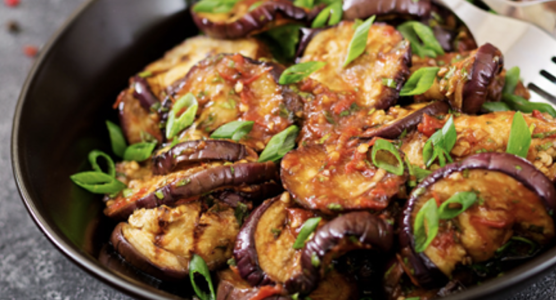 Aubergines grillées