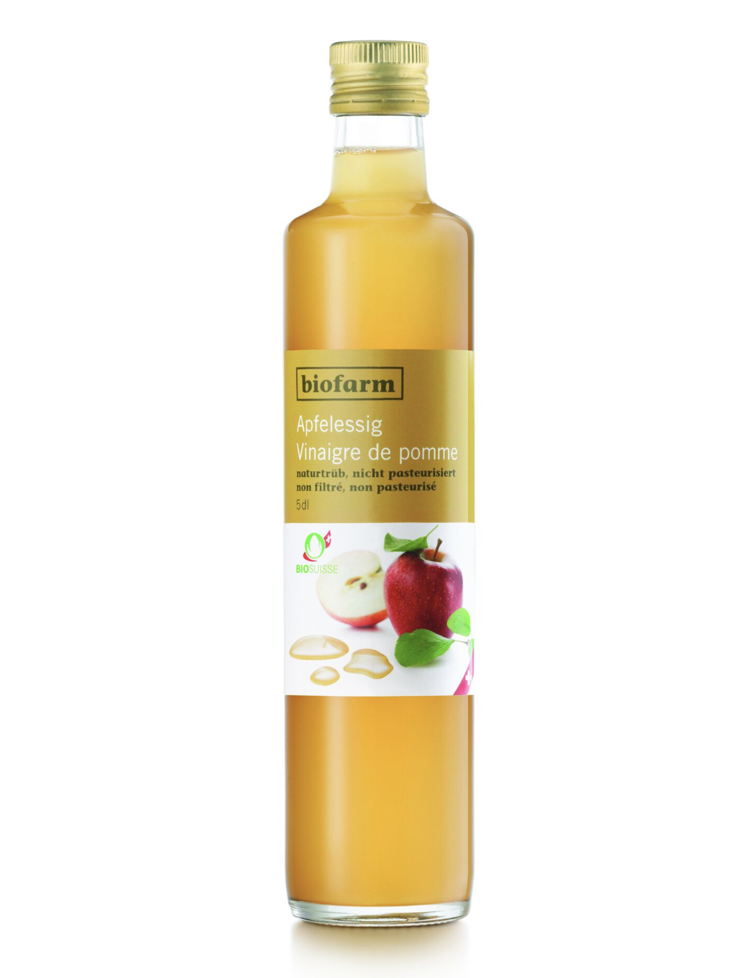 Vinaigre de pomme non pasteurisé