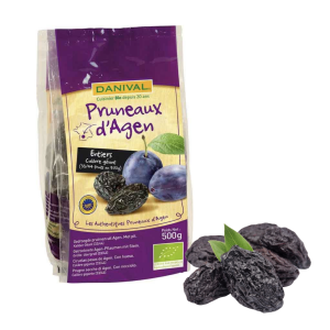 Pruneaux séchés d'Agen 44/55 dénoyautés 250g