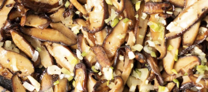 Recette au champignon Shiitake
