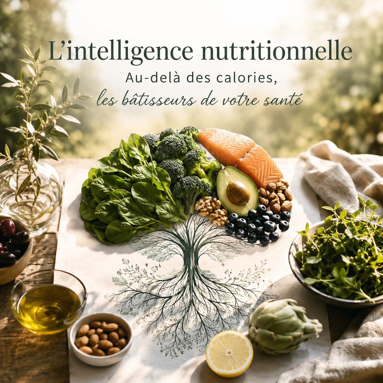 L&rsquo;intelligence nutritionnelle : au-delà des calories, les bâtisseurs de votre santé